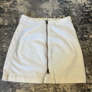 White Denim Free People Skirt